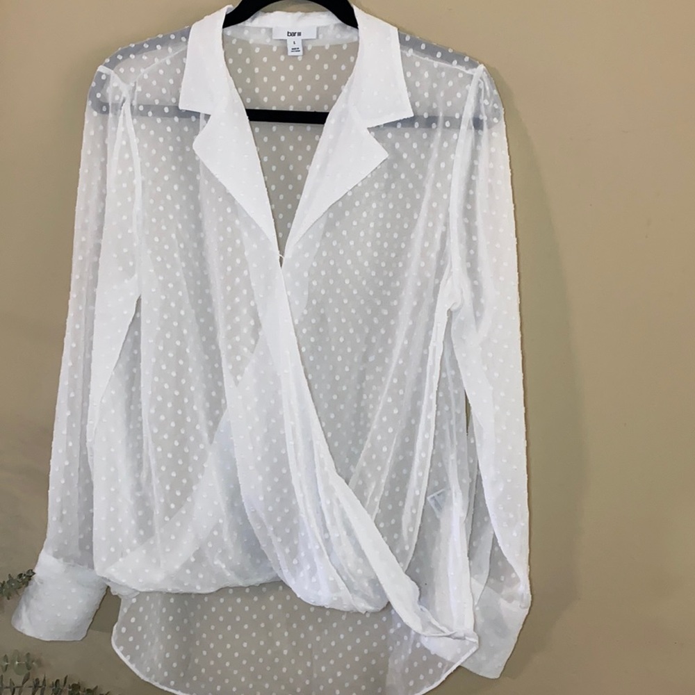 Bar lll White blouse